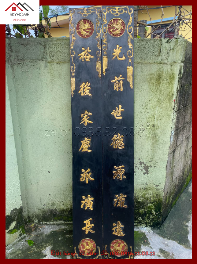 Câu đối thờ chữ